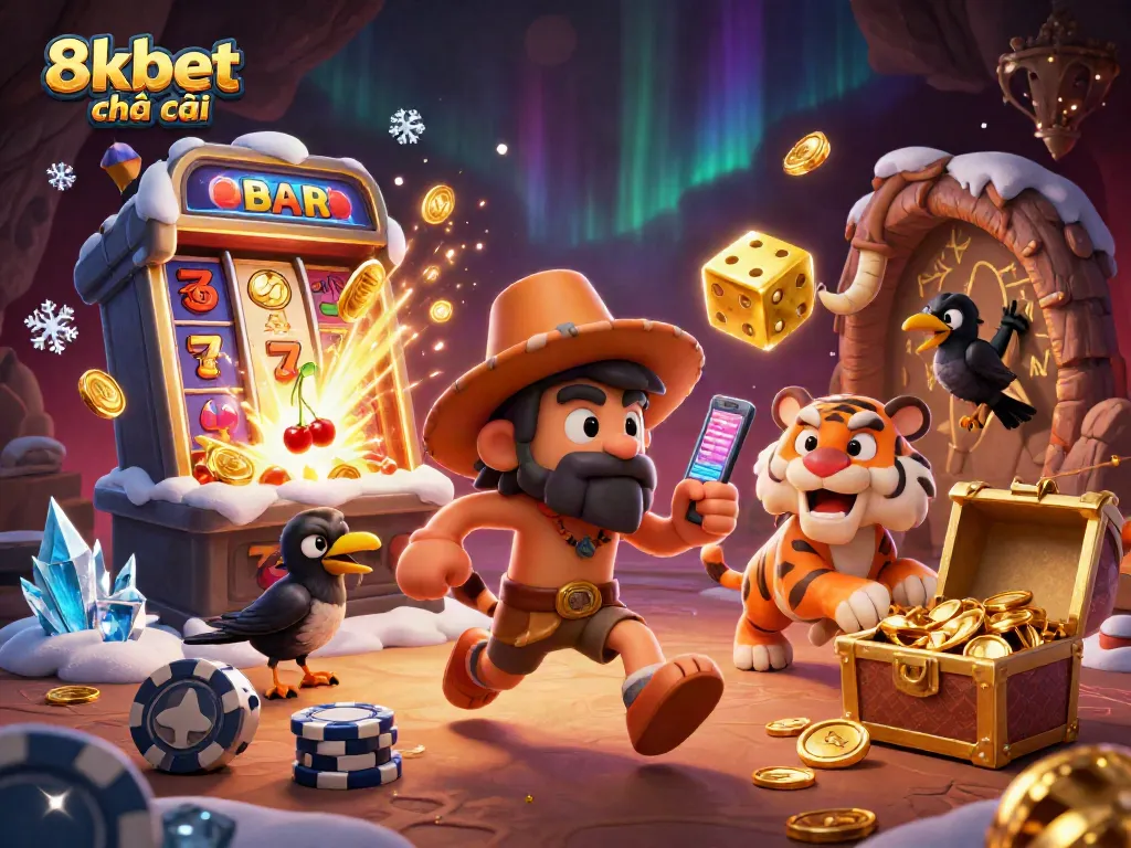Experience thrilling slots and jackpots at 8xbet nhà cái, featuring captivating casino elements.
